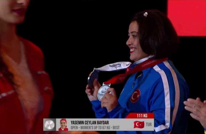 Meram Belediyespor Para Halter Avrupa Şampiyonasında tarih yazdı