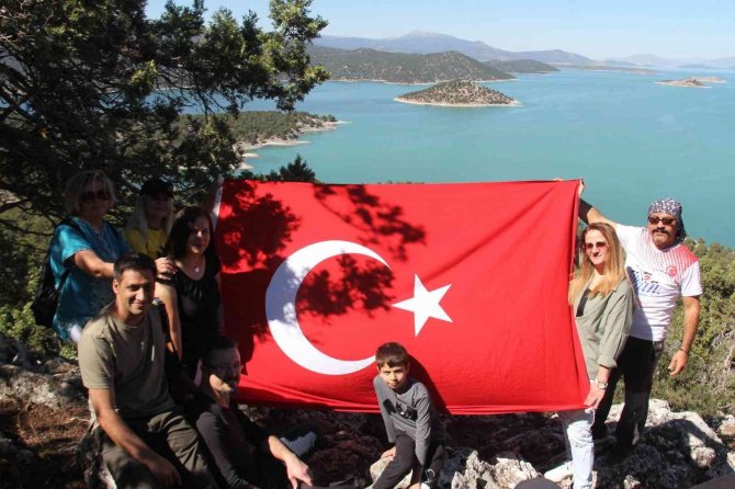 Konya'daki bu ada doğa tutkunlarının yeni gözdesi oldu