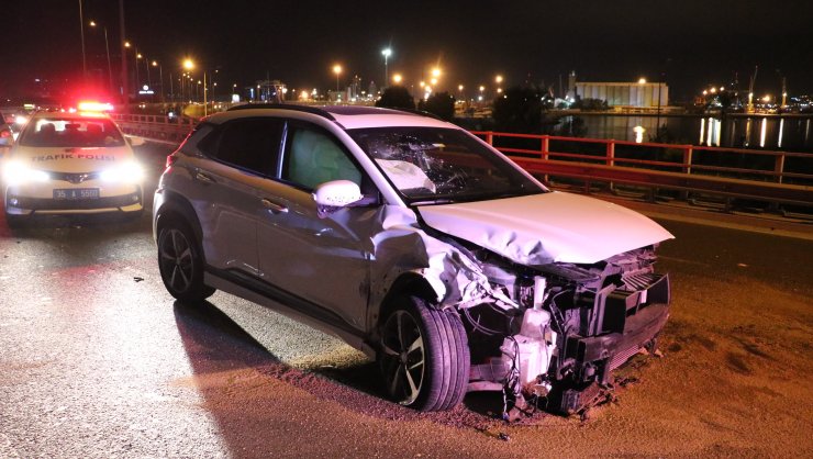 Polisten kaçarken kaza yapan alkollü sürücü yakalandı