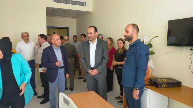 Yeni hastanede ilk doğum heyecanı