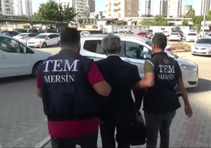 Mersin'de, PKK/KCK şüphelisi daire başkanı adliyede
