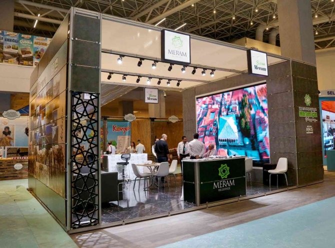 "Konya Günleri" etkinliğinde Meram standına ilgi büyük