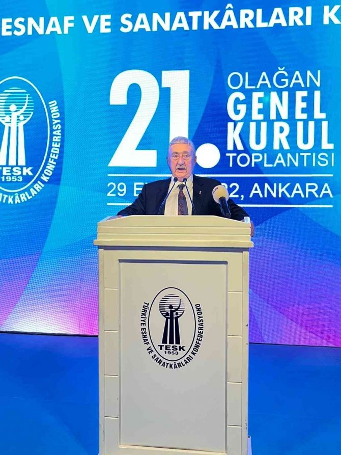 TESK Genel Başkanlığına Palandöken seçildi