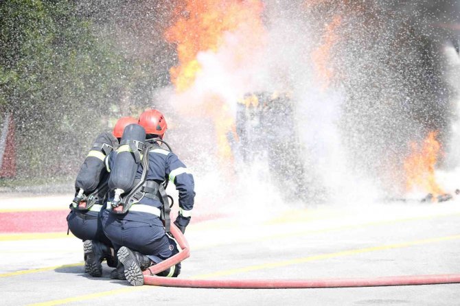 Konya İtfaiyesi dünyaya model çalışmalar yapıyor