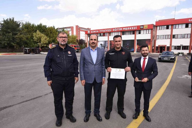 Konya İtfaiyesi dünyaya model çalışmalar yapıyor