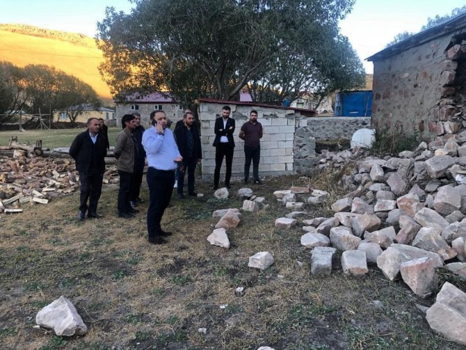 AK Parti Ardahan İl Başkanı Koç, deprem bölgesinde