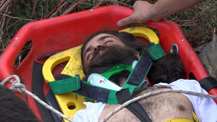 Bursa manzarası izlerken 10 metreden düştü