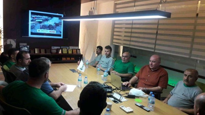 Kağıt fabrikasındaki yangın tatbikatı gerçeğini aratmadı