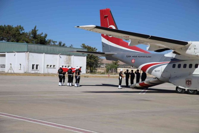 Suriye şehidi dualarla memleketine uğurlandı