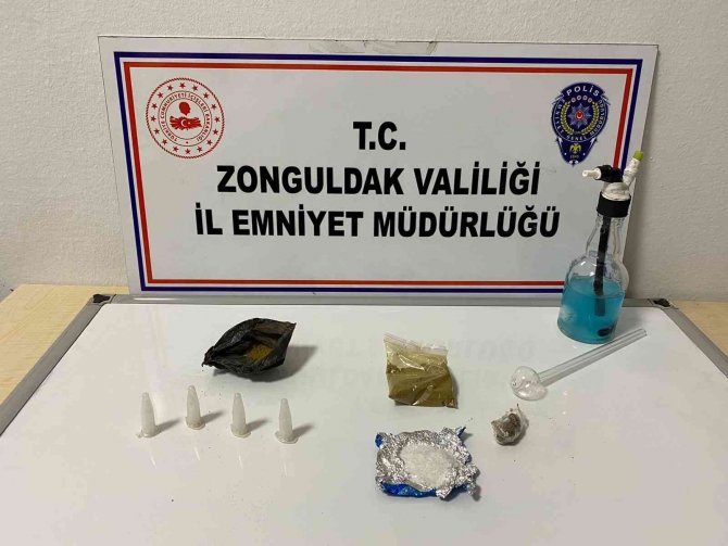 Zonguldak’ta uyuşturucu operasyonunda 1 tutuklama