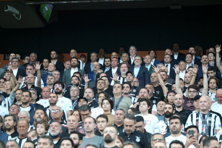 TFF Eski Başkanları, Beşiktaş-Fenerbahçe derbisini izledi
