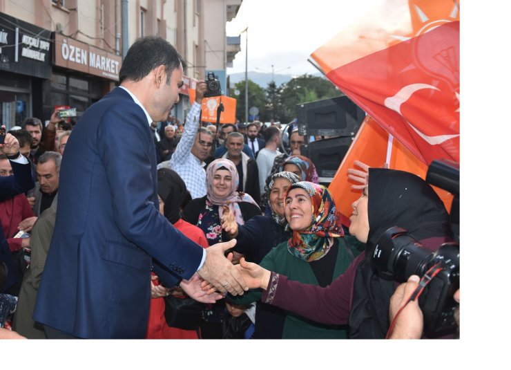 Bakan Kurum: Türkiye yüzyılını Cumhurbaşkanı'mızla başlatacağız