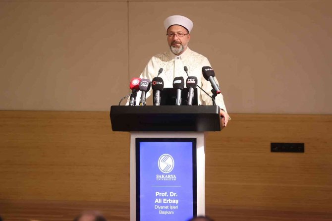 Diyanet İşleri Başkanı Erbaş: “Cami temeli atılmayan üniversite neredeyse kalmadı”