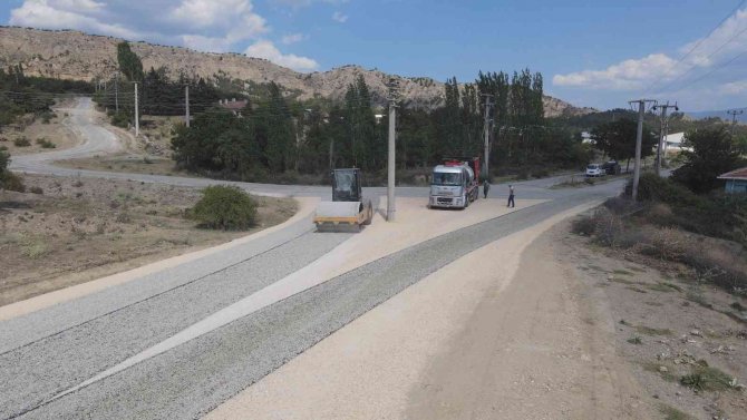 Soğuk asfalt çalışmasında rekor kırıldı