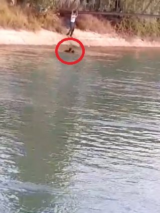 Sulama kanalına düşen kadın kurtarıldı