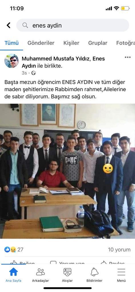 Bartın'da hayatını kaybeden madencilerden geriye yürek yakan fotoğrafları kaldı