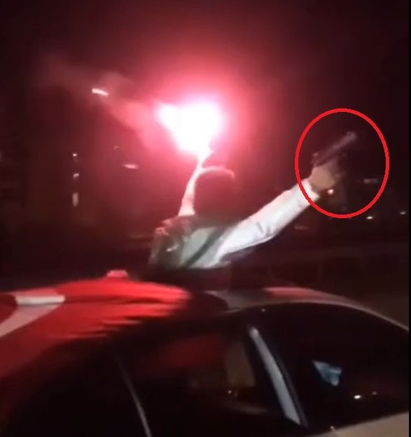 Asker uğurlama konvoyunda havaya ateş açtılar