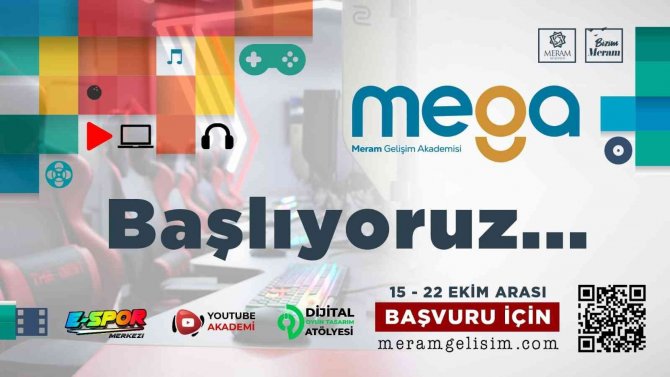 MEGA Dijital Eğitimleri için kayıtlar başladı