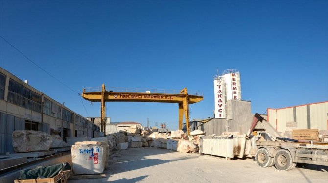Konya'daki ocaklardan çıkarılan traverten taşı, en fazla ABD'ye gönderiliyor