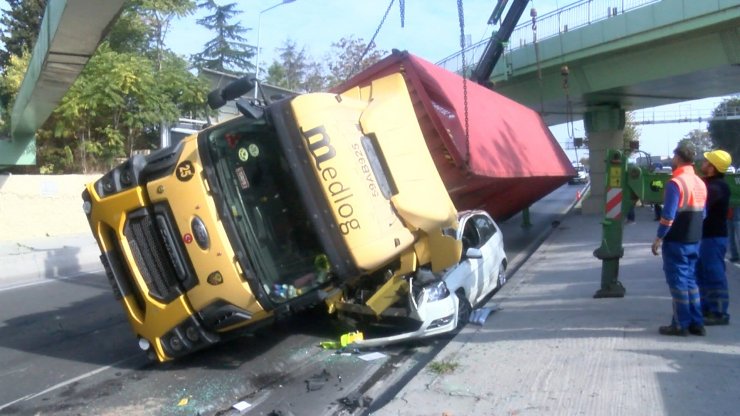 Mucize kurtuluş! Burnu bile kanamadı