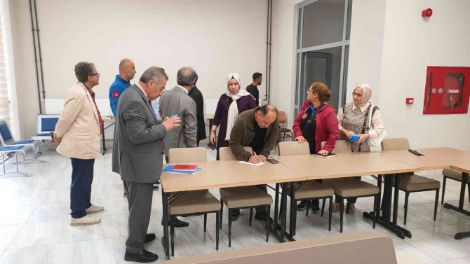 Öğrenci yurdunda tatbikat