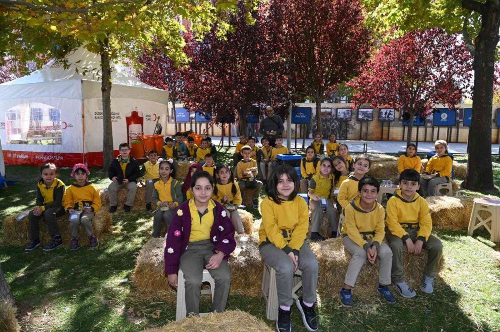 Konya'da Hilal-i Ahmer Sergisi ve kan bağışına yoğun ilgi