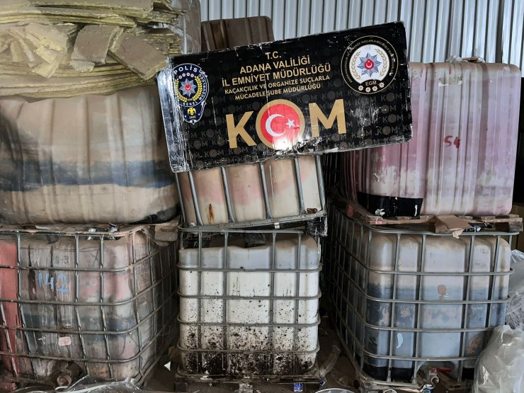 154 bin litre 'kaçak akaryakıt' ele geçirildi