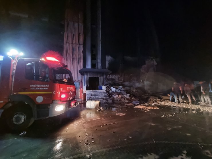 Plastik fabrikasında yangın