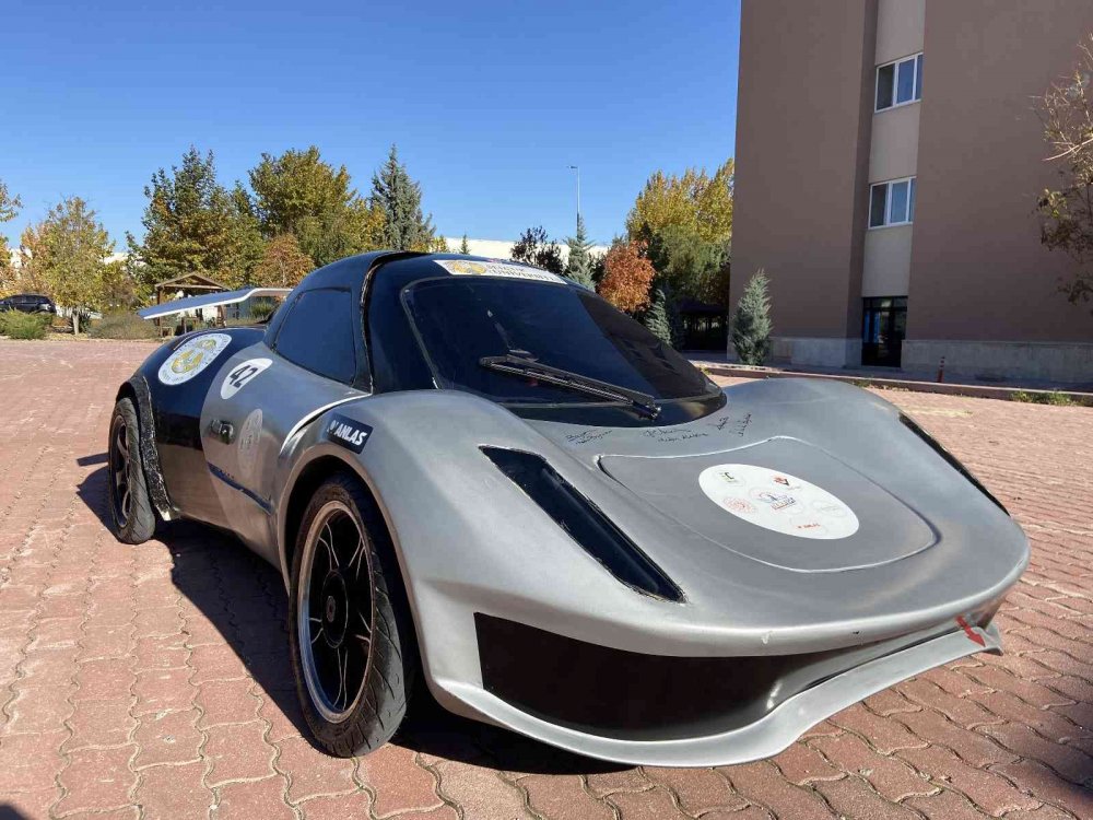 Konya'da üniversite öğrencilerinin yaptığı elektirikli araçta son durum