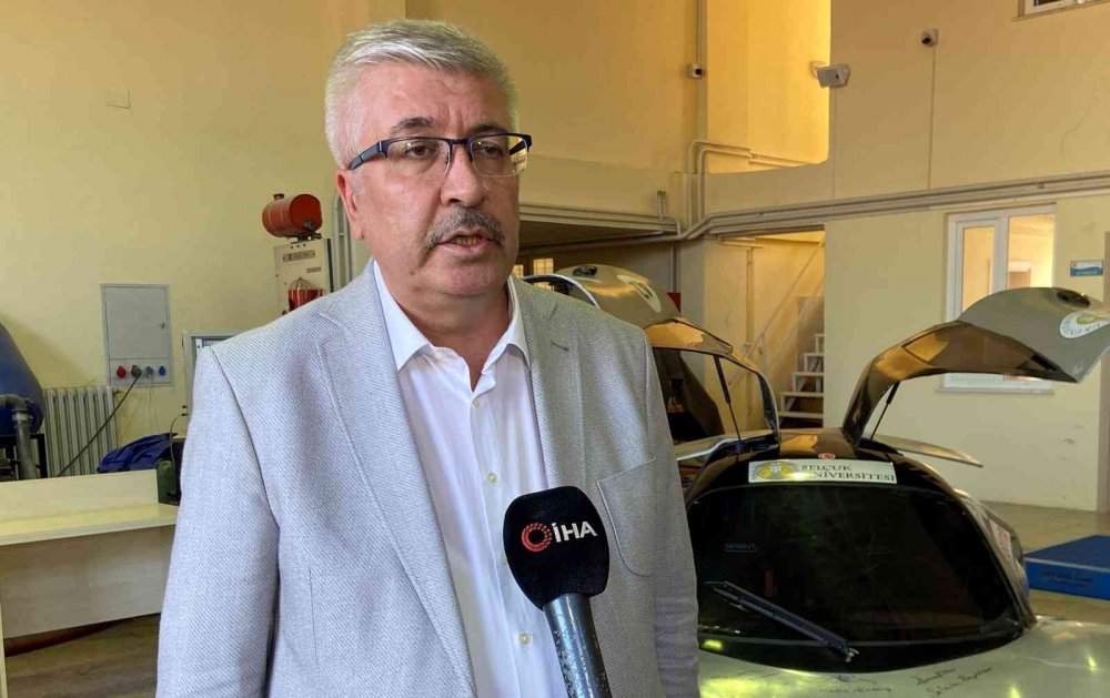 Konya'da üniversite öğrencilerinin yaptığı elektirikli araçta son durum