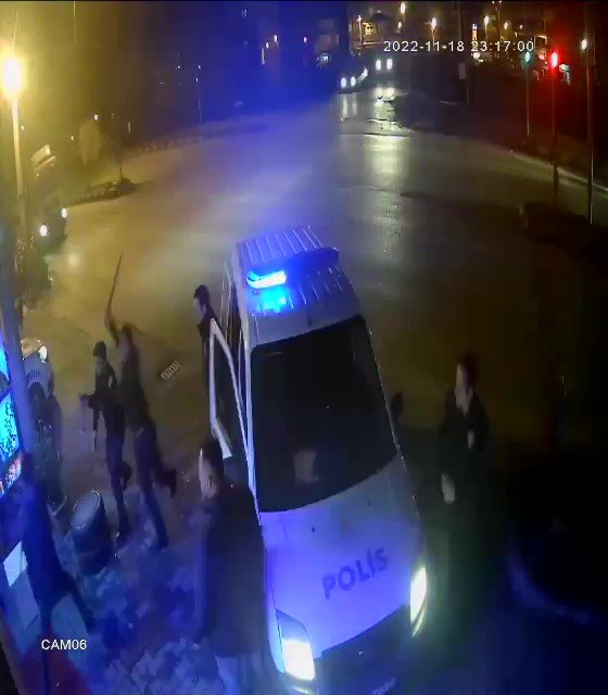 Palayla saldırıp kaçtı, çektiği silah tutukluk yaptı