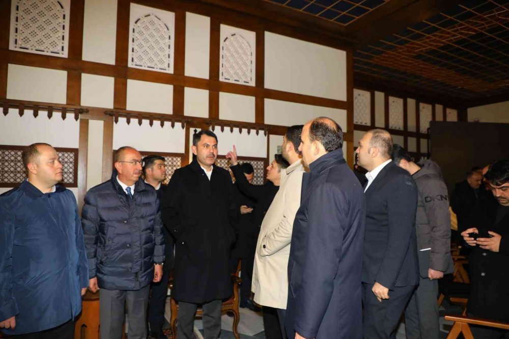 Bakan Murat Kurum: “8,5 milyar liraya varan yatırımlarımızın açılışı gerçekleştirilecek”