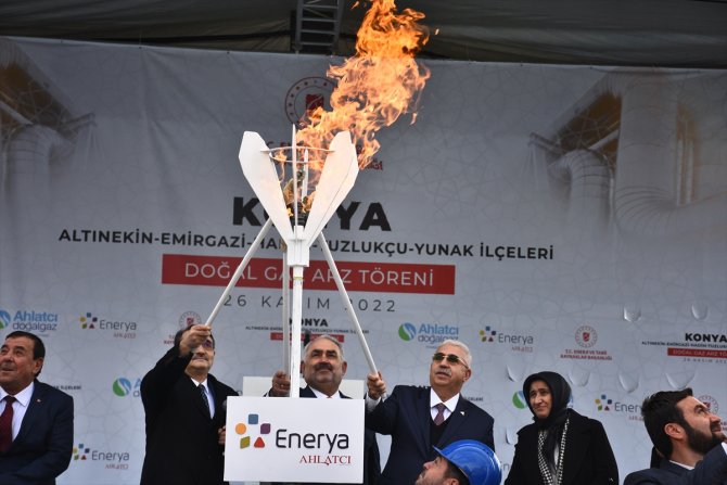 Enerji Bakanı Dönmez, Konya ilçelerinde