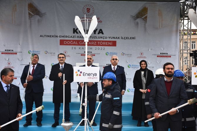 Enerji Bakanı Dönmez, Konya ilçelerinde