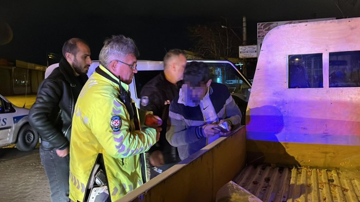 Alkollü sürücü, 10 kilometrelik takiple yakalandı