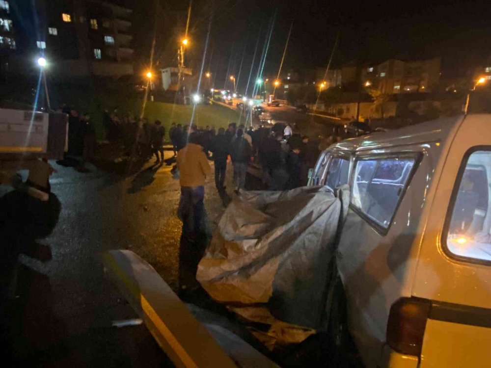 Aracıyla ilerlerken hayatının şokunu yaşadı