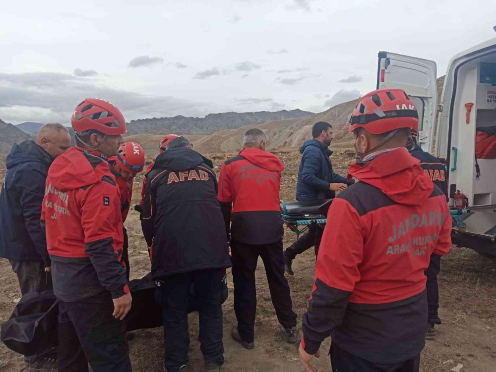 Av için gitti, kalp krizi geçirdi