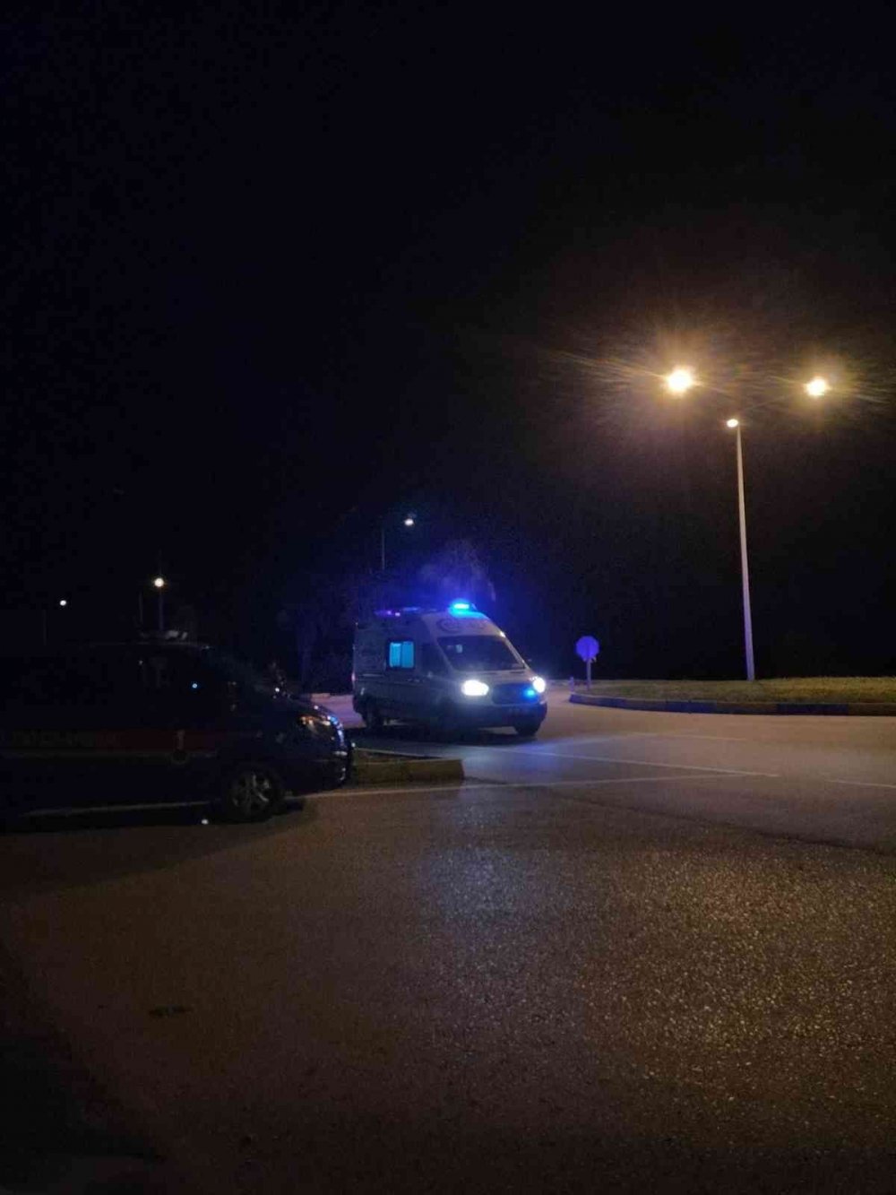 Trafik kazasında motosiklet sürücüsü ağır yaralandı