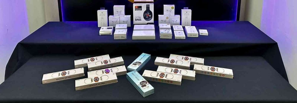 Kaçak malzemelerle yakalanan 4 şüpheli gözaltına alındı