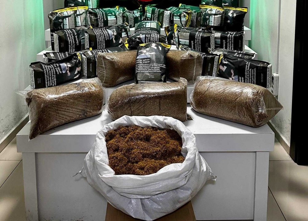 Kaçak malzemelerle yakalanan 4 şüpheli gözaltına alındı