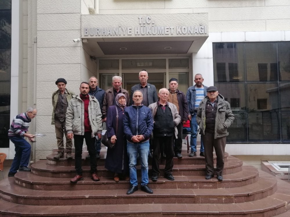 Köylüler hatalı ölçüme tepki gösterdi