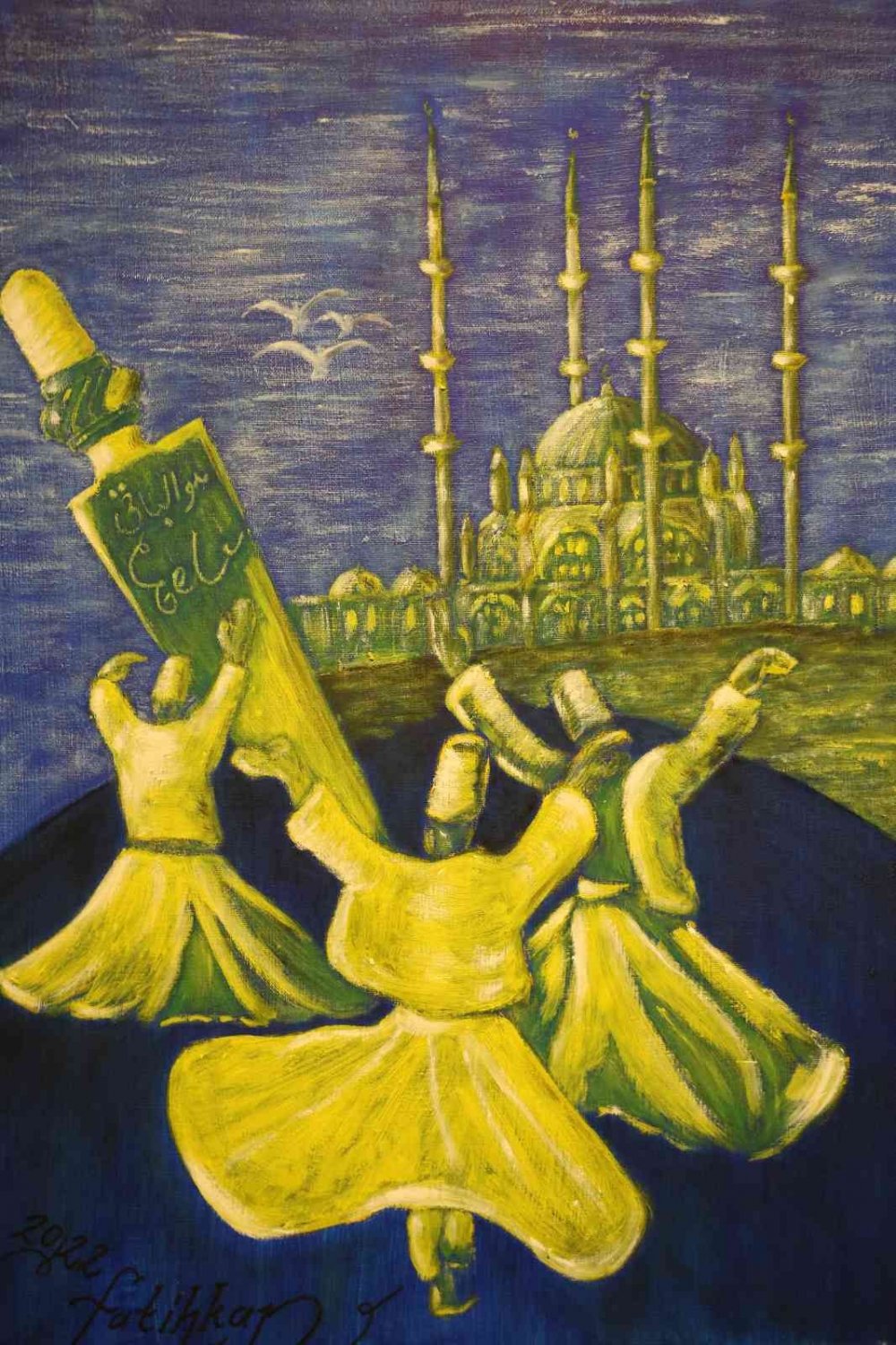 Yıllardır Mimar Sinan’ın eserlerini büyük bir sevgiyle resmediyor