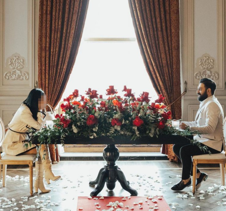 Dolandırıcılık çetesi lideri evlilik teklifine helikopterle gitmiş