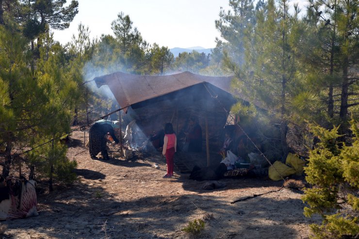 Sarıkeçili Yörüklerin Konya'dan güneye yolculuğu sürüyor