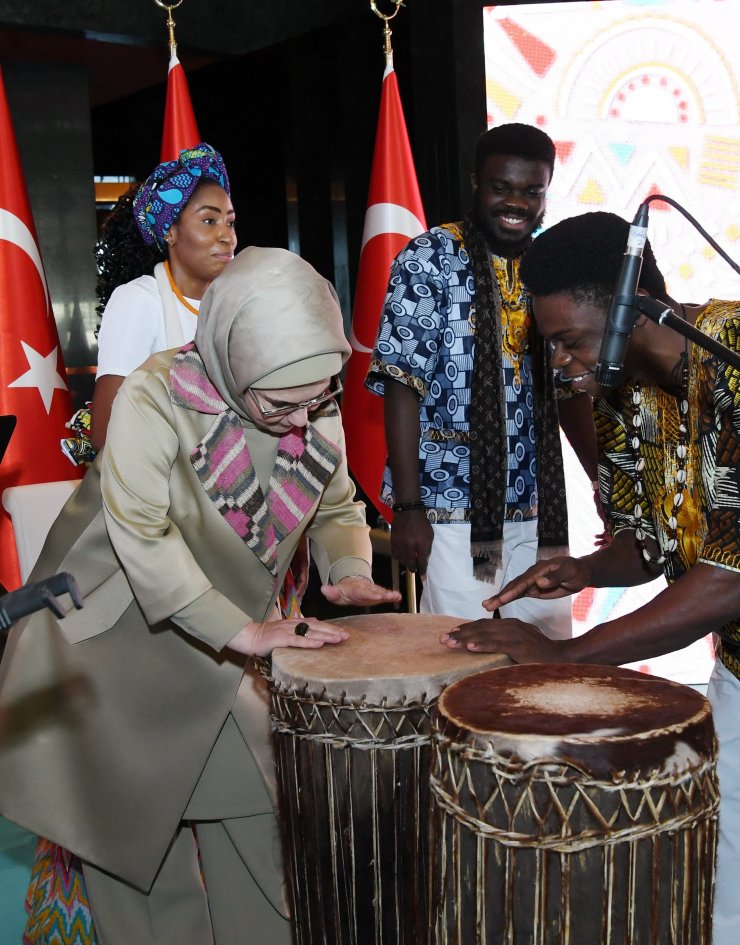 Emine Erdoğan, 'Afrika Evi' programına katıldı