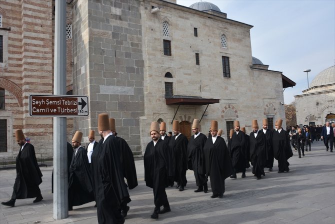 Konya'da Vuslat Yıl Dönümü Uluslararası Anma Törenleri başladı