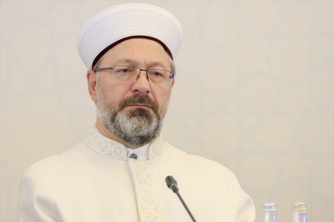 Erbaş: Değerler hayatın dışına itilmiş, adalet ihmal edilmiştir