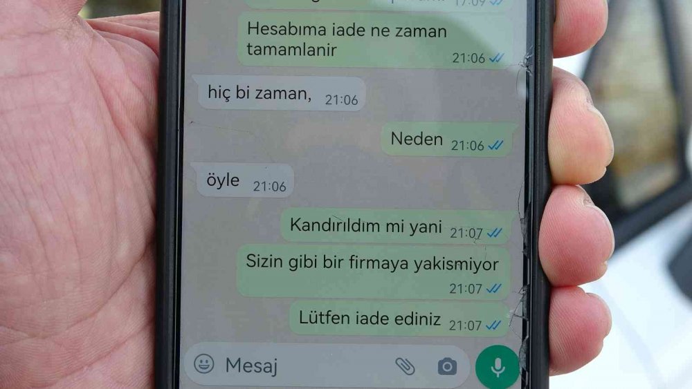 Araç kiralamak isterken dolandırıldı