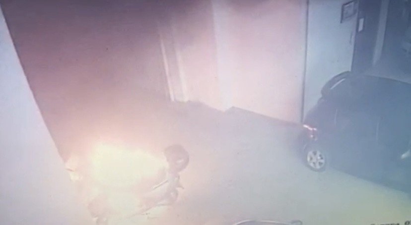 5 motosiklet alevlere teslim oldu