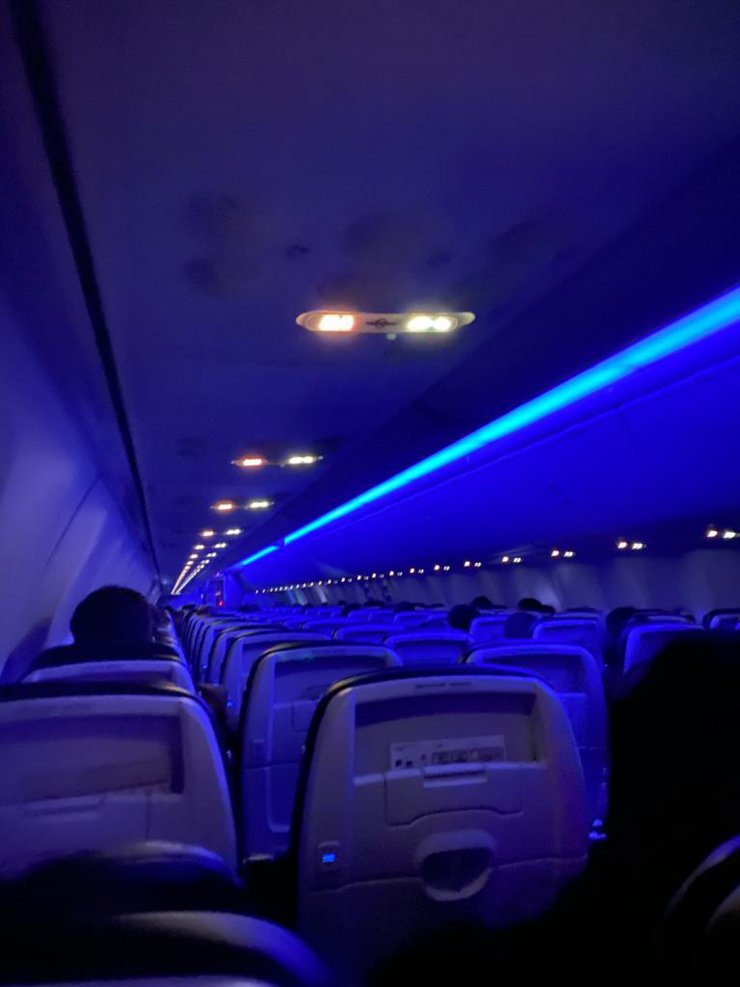 2 saat havada bekleyen uçak Konya'ya indi